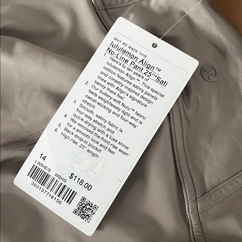 lululemon (14) Align No-line Pant 25” *Sati - Picture 6 of 11
